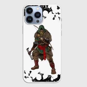 Чехол для iPhone 13 Pro Max с принтом ASSASSIN S CREED VALHALLA (+спина) (Z) в Кировске,  |  | logo | slayer | valhalla | vikings | асасин | ассасин крид | ассассин | вальхалла | викинги | лого | логотип | тамплиеры