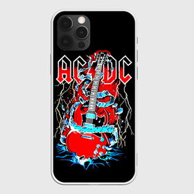 Чехол для iPhone 12 Pro Max с принтом AC/DC гитара  в Кировске, Силикон |  | Тематика изображения на принте: ac dc | acdc | acdc ас дс | angus | back in black | highway to hell | mckinnon | you | австралийская | ангус янг | ас дс | асдс | блюз | в форме | гитара | группа | крис слэйд | метал | молния | музыка | певец | рок | рок н ролл | стиви янг