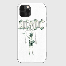 Чехол для iPhone 12 Pro с принтом Flick of the Switch AC/DC в Кировске, силикон | область печати: задняя сторона чехла, без боковых панелей | Тематика изображения на принте: ac dc | acdc | acdc ас дс | angus young | back in black | highway to hell | mckinno | австралийская | ангус янг | ас дс | асдс | блюз | в форме | гитара | группа | крис слэйд | метал | молния | музыка | певец | рок | рок н ролл | стиви янг