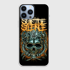 Чехол для iPhone 13 Pro Max с принтом Suicide Silence в Кировске,  |  | Тематика изображения на принте: metal | suicide silence | грув метал | группы | дэткор | метал | музыка | ню метал | рок