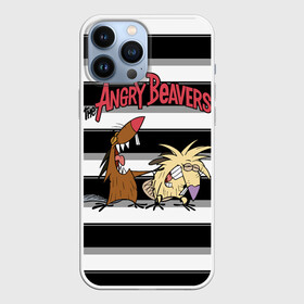 Чехол для iPhone 13 Pro Max с принтом Крутые Бобры в Кировске,  |  | cartoon | cartoon   series | cool beavers | daggett doofus beaver | deggetu | laugh | norbert | norbert foster beaver | деггету | дэггет дофус | крутые бобры | мульт   сериал | мультфильм | норберт фостер | норберту | полосы | смех | смеются