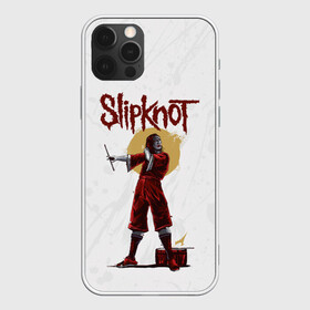 Чехол для iPhone 12 Pro с принтом SLIPKNOT | СЛИПКНОТ (Z) в Кировске, силикон | область печати: задняя сторона чехла, без боковых панелей | joey jordison | rock | slipknot | джордисон джои | петля | рок | скользящий узел | слипкнот | тяжелый рок | удавка