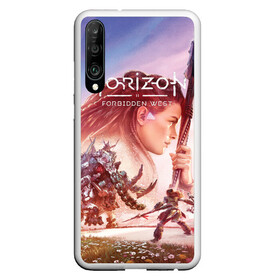 Чехол для Honor P30 с принтом Элой Horizon Forbidden West DE в Кировске, Силикон | Область печати: задняя сторона чехла, без боковых панелей | Тематика изображения на принте: aloy | bow | dinosaur | games | horizon forbidden west | hunt | nextgen | playstation 5 | ps5 | robot | zero dawn | горизонт | динозавр | запретный запад | игры | лук | некстген | нулевой рассвет | охота | плейстейшен 5 | пс5 | робот | элой