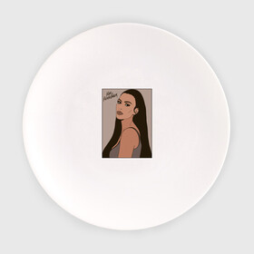 Тарелка с принтом Ким Кардашьян / Kim Kardashian в Кировске, фарфор | диаметр - 210 мм
диаметр для нанесения принта - 120 мм | Тематика изображения на принте: kim kardashian | девушка | знаменитости | кардашьян | ким кардашьян | ким кардашян | люди | мулатка | портрет | фотомодель