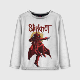 Детский лонгслив 3D с принтом SLIPKNOT | СЛИПКНОТ (Z) в Кировске, 100% полиэстер | длинные рукава, круглый вырез горловины, полуприлегающий силуэт
 | rock | slipknot | петля | рок | скользящий узел | слипкнот | тяжелый рок | удавка