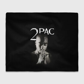 Плед 3D с принтом TUPAC в Кировске, 100% полиэстер | закругленные углы, все края обработаны. Ткань не мнется и не растягивается | 2pac | black | gangsta | hip hop | legend | music | rap | shakur | tupac | usa | гангстер | музыка | рэп | сша | тупак | хип хоп | шакур