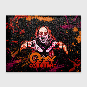 Обложка для студенческого билета с принтом Ozzy Osbourne в Кировске, натуральная кожа | Размер: 11*8 см; Печать на всей внешней стороне | black sabbath | hard rock | heavy metal | john michael osbourne | ozzy osbourne | джон майкл осборн | оззи осборн | хард рок | хеви метал