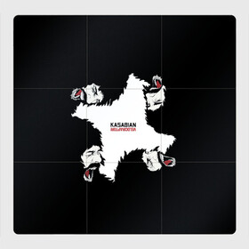 Магнитный плакат 3Х3 с принтом KASABIAN в Кировске, Полимерный материал с магнитным слоем | 9 деталей размером 9*9 см | alternative | british | england | gringe | indy | kasabian | rock | альтернатива | англия | британия | инди | касабиан | музыка | рок | фолк