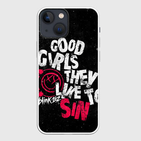 Чехол для iPhone 13 mini с принтом Blink 182, Good Girl в Кировске,  |  | punk | группы | музыка | панк