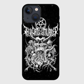 Чехол для iPhone 13 mini с принтом Thy Art Is Murder в Кировске,  |  | death metal | deathcore | thy art is murder | группы | дэткор | метал | музыка | рок