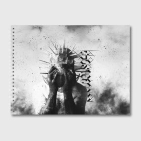 Альбом для рисования с принтом Ghostemane в Кировске, 100% бумага
 | матовая бумага, плотность 200 мг. | anti icon | ghostemane | ill biz | mercury | noise | young crowley | гостмейн | рэп | рэпер | эрик уитни