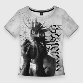 Женская футболка 3D Slim с принтом Ghostemane в Кировске,  |  | anti icon | ghostemane | ill biz | mercury | noise | young crowley | гостмейн | рэп | рэпер | эрик уитни