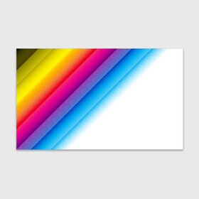 Бумага для упаковки 3D с принтом РАДУЖНЫЕ ПОЛОСЫ | RAINBOW (Z) в Кировске, пластик и полированная сталь | круглая форма, металлическое крепление в виде кольца | abstraction | colors | geometry | lines | paints | rainbow | stripes | texture | абстракция | краски | полосы | радуга | радужные полосы | текстура