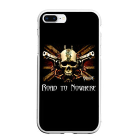 Чехол для iPhone 7Plus/8 Plus матовый с принтом Road to Nowhere - Bullet For My Valentine в Кировске, Силикон | Область печати: задняя сторона чехла, без боковых панелей | bullet for my valentine | jeff killed john | matthew tuck | michael paget | булет фор май валентайн | джефф убил джона | майкл пэджет | метал | музыка | мэтт | мэттью так | пуля для моей возлюбленной | рок группа