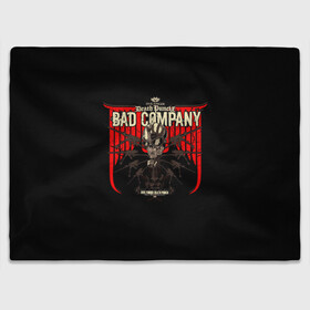 Плед 3D с принтом BAD COMPANY - Five Finger Death Punch в Кировске, 100% полиэстер | закругленные углы, все края обработаны. Ткань не мнется и не растягивается | 5fdp | 5фдп | ffdp | five finger death punch | ivan lewis greening | ivan moody | айвен льюис грининг | метал группа | рок группа | файв фингер дед панч | ффдп