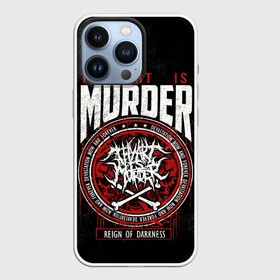 Чехол для iPhone 13 Pro с принтом Thy Art Is Murder в Кировске,  |  | death metal | deathcore | thy art is murder | группы | дэткор | метал | музыка | рок