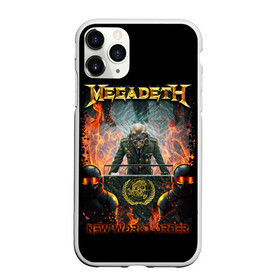 Чехол для iPhone 11 Pro матовый с принтом Megadeth в Кировске, Силикон |  | megadeth | metal | trash metal | группы | метал | музыка | рок | треш метал