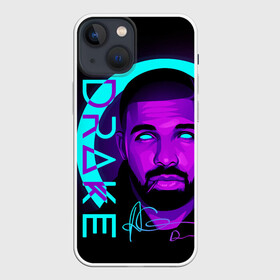 Чехол для iPhone 13 mini с принтом Drake в Кировске,  |  | certified lover boy | drake | rap | дрейк | музыка | неон | обри дрейк грэм | рэп | рэпер