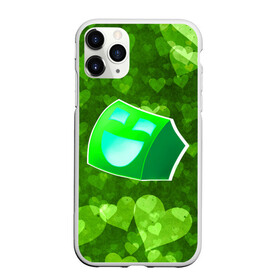 Чехол для iPhone 11 Pro Max матовый с принтом Geometry Dash | Green Love (Z) в Кировске, Силикон |  | 2d | arcade | game | geometry dash | meltdown | robtop | аркада | геометри даш | геометрическая черточка | геометрический тире | раннер