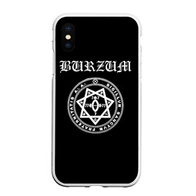 Чехол для iPhone XS Max матовый с принтом Burzum в Кировске, Силикон | Область печати: задняя сторона чехла, без боковых панелей | black metal | burzum | hard rock | metal | rock | varg vikernes | блек метал | блэк метал | бурзум | варг викернес | метал | норвежская сцена | хард рок