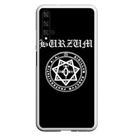 Чехол для Honor 20 с принтом Burzum в Кировске, Силикон | Область печати: задняя сторона чехла, без боковых панелей | black metal | burzum | hard rock | metal | rock | varg vikernes | блек метал | блэк метал | бурзум | варг викернес | метал | норвежская сцена | хард рок