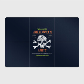 Магнитный плакат 3Х2 с принтом Halloween Party в Кировске, Полимерный материал с магнитным слоем | 6 деталей размером 9*9 см | halloween | holiday | pumpkin | samayn | vampire | zombie | вампир | ведьма | вечеринка | день всех святых | зомби | карнавал | маскарад | мертвец | оборотень | привидение | самайн | светильник джека | страшный джек | труп