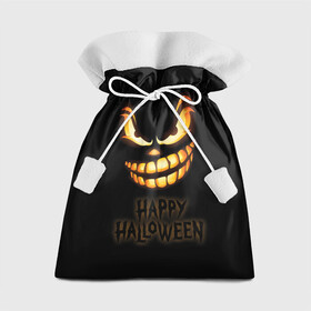 Подарочный 3D мешок с принтом Happy Halloween в Кировске, 100% полиэстер | Размер: 29*39 см | halloween | holiday | pumpkin | samayn | vampire | zombie | вампир | ведьма | вечеринка | день всех святых | зомби | карнавал | маскарад | мертвец | оборотень | привидение | самайн | светильник джека | страшный джек | труп