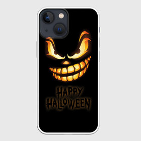 Чехол для iPhone 13 mini с принтом Happy Halloween в Кировске,  |  | halloween | holiday | pumpkin | samayn | vampire | zombie | вампир | ведьма | вечеринка | день всех святых | зомби | карнавал | маскарад | мертвец | оборотень | привидение | самайн | светильник джека | страшный джек | труп