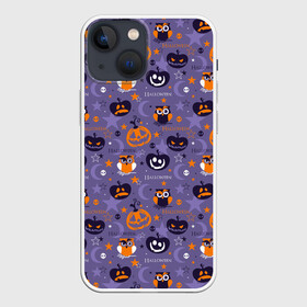 Чехол для iPhone 13 mini с принтом Хэллоуин в Кировске,  |  | halloween | holiday | pumpkin | samayn | vampire | zombie | вампир | ведьма | вечеринка | день всех святых | зомби | карнавал | маскарад | мертвец | оборотень | привидение | самайн | светильник джека | страшный джек | труп