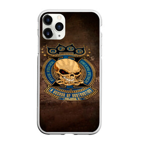 Чехол для iPhone 11 Pro Max матовый с принтом A Decade of Destruction - Five Finger Death Punch в Кировске, Силикон |  | Тематика изображения на принте: 5fdp | 5фдп | ffdp | five finger death punch | ivan lewis greening | ivan moody | айвен льюис грининг | метал группа | рок группа | файв фингер дед панч | ффдп