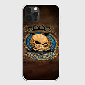 Чехол для iPhone 12 Pro Max с принтом A Decade of Destruction - Five Finger Death Punch в Кировске, Силикон |  | 5fdp | 5фдп | ffdp | five finger death punch | ivan lewis greening | ivan moody | айвен льюис грининг | метал группа | рок группа | файв фингер дед панч | ффдп