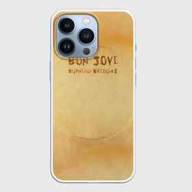 Чехол для iPhone 13 Pro с принтом Burning Bridges   Bon Jovi в Кировске,  |  | bon jovi | john | альбом | арена | бон | бон джови | глэм | группа | джови | джон | метал | музыка | надпись | песни | поп | попрок | рок | рокер | смайл | солист | софт | стена | хард | хеви | хевиметал