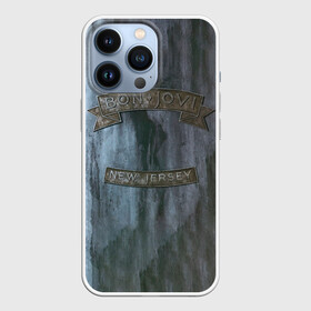 Чехол для iPhone 13 Pro с принтом New Jersey   Bon Jovi в Кировске,  |  | Тематика изображения на принте: bon jovi | john | альбом | арена | бон | бон джови | глэм | группа | джови | джон | метал | музыка | надпись | песни | поп | попрок | рок | рокер | смайл | солист | софт | стена | хард | хеви | хевиметал