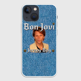 Чехол для iPhone 13 mini с принтом Jersey Boy   Bon Jovi в Кировске,  |  | bon jovi | john | альбом | арена | бон | бон джови | глэм | группа | джови | джон | метал | музыка | надпись | песни | поп | попрок | рок | рокер | смайл | солист | софт | стена | хард | хеви | хевиметал