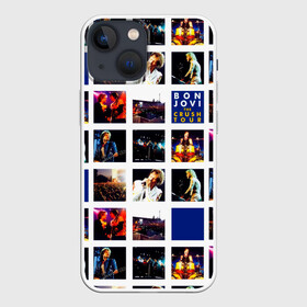 Чехол для iPhone 13 mini с принтом The Crush Tour   Bon Jovi в Кировске,  |  | bon jovi | john | альбом | арена | бон | бон джови | глэм | группа | джови | джон | метал | музыка | надпись | песни | поп | попрок | рок | рокер | смайл | солист | софт | стена | хард | хеви | хевиметал