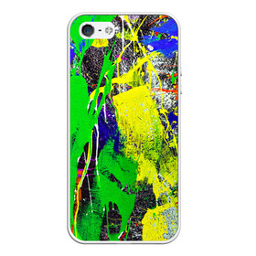 Чехол для iPhone 5/5S матовый с принтом Брызги красок | Grunge Paints в Кировске, Силикон | Область печати: задняя сторона чехла, без боковых панелей | abstract | color | dye | grunge | grunge paints | paint | paints | splashes of paint | texture | абстракция | брызги | брызги красок | гранж | колорит | краски | текстура