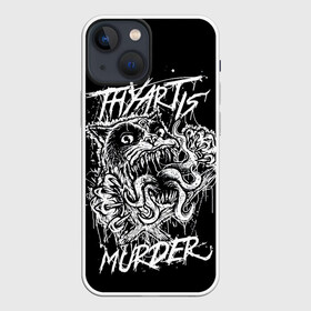 Чехол для iPhone 13 mini с принтом Thy Art Is Murder в Кировске,  |  | death metal | deathcore | thy art is murder | группы | дэткор | метал | музыка | рок