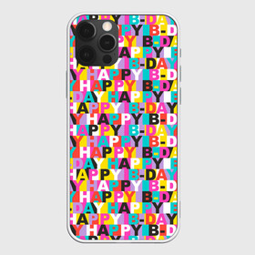 Чехол для iPhone 12 Pro Max с принтом Happy Birthday в Кировске, Силикон |  | birthday | happy birthday | holiday | день рождения | именины | подарки | праздник | торт | юбилей