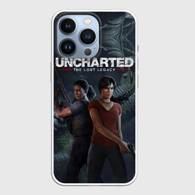 Чехол для iPhone 13 Pro с принтом Uncharted The Lost Legacy в Кировске,  |  | a thiefs end | chloe frazer | elena fisher | games | nathan nate drake | naughty dog | playstation 5 | ps 5 | the lost legacy | uncharted | victor sully sullivan | виктор салли салливан | елена фишер | игры | неизведанное | нейтан нейт дрейк | хлоя фрейзе