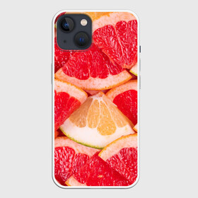 Чехол для iPhone 13 с принтом ЦИТРУСОВЫЙ МИКС | CITRUS MIX в Кировске,  |  | citrus | citrus mix | grapefruit | orange | summer | апельсин | витамин | витамины | грейфрут | лето | цитрус | цитрусовая смесь | цитрусовый | цитрусовый микс