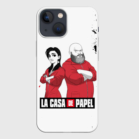 Чехол для iPhone 13 mini с принтом Nairobi | Helsinki | La Casa de Papel в Кировске,  |  | Тематика изображения на принте: helsinki | la casa de papel | nairobi | netflix | resistencia | бумажный дом | найроби | хелсинки | хельсинки