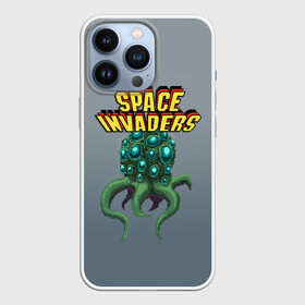 Чехол для iPhone 13 Pro с принтом Space Invaders | Old game (Z) в Кировске,  |  | dendy | invaders | nintendo | shootem up | space invaders | денди | захватчики | космические захватчики | су имбэ | чужаки