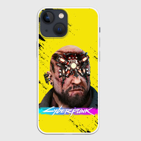 Чехол для iPhone 13 mini с принтом CD Projekt | CYBERPUNK 2077 в Кировске,  |  | cd project red | cyberpunk 2077 | rdcbp7719 | samurai | арасака | киберпанк 2077 | найт сити | самураи