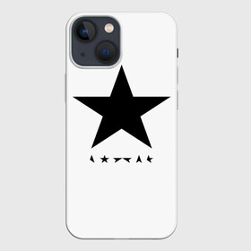 Чехол для iPhone 13 mini с принтом Blackstar   David Bowie в Кировске,  |  | david bowie | альтернативный | арт | боуи | глэм | девид | джаз | дэвед | дэвид | музыка | музыкант | певец | поп | психоделический | рок | соул | хард | экспериментальный | электронная | эмбиент