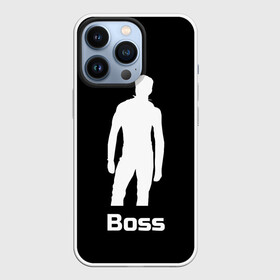 Чехол для iPhone 13 Pro с принтом Boss of the gym on black в Кировске,  |  | boss | boss of the gym | darkholme | gachi | gachimuchi | gym | jabroni | van | босс | вэн | гачи | качалка