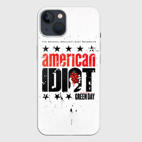 Чехол для iPhone 13 с принтом American Idiot: The Original Broadway Cast Recording   Green Day в Кировске,  |  | american idiot | green day | альтернативный | билли джо армстронг | греен дай | грин дей | гриндей | группа | зелёный день | майк дёрнт | музыка | панк | поп | поппанк | рок | тре кул