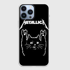 Чехол для iPhone 13 Pro Max с принтом METALLICA  МЕТАЛЛИКА. в Кировске,  |  | metallica | кот | котэ | металлика | музыка | рок