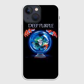 Чехол для iPhone 13 mini с принтом Slaves and Masters   Deep Purple в Кировске,  |  | deep purple | альбом | гловер | группа | дееп | деп | ди | дип перпл | диперпл | дипперпл | иэн гиллан | иэн пэйс | лого | логотип | метал | морс | пепл | прогрессивный | психоделический | рок | символ | хард
