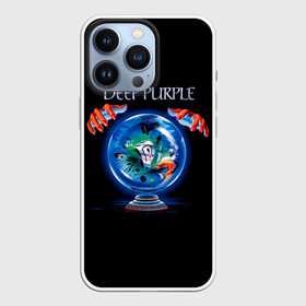 Чехол для iPhone 13 Pro с принтом Slaves and Masters   Deep Purple в Кировске,  |  | deep purple | альбом | гловер | группа | дееп | деп | ди | дип перпл | диперпл | дипперпл | иэн гиллан | иэн пэйс | лого | логотип | метал | морс | пепл | прогрессивный | психоделический | рок | символ | хард