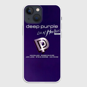 Чехол для iPhone 13 mini с принтом Deep Purple   Live at Montreux 1996 в Кировске,  |  | deep purple | альбом | гловер | группа | дееп | деп | ди | дип перпл | диперпл | дипперпл | иэн гиллан | иэн пэйс | лого | логотип | метал | морс | пепл | прогрессивный | психоделический | рок | символ | хард